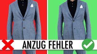 10 ANZUG FEHLER, die JEDER MANN macht! ● ANZUG TIPPS