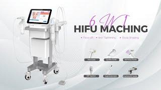 6 in 1 12D HIFU machine New Upgrade