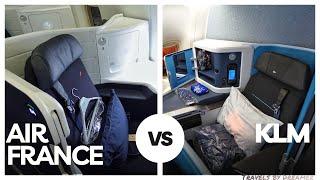 Air France vs KLM Business Class Comparison