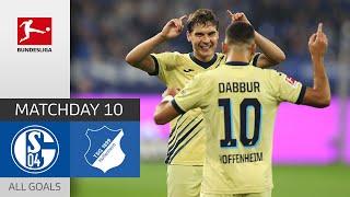 Skov on the spot | FC Schalke 04 - TSG Hoffenheim 0-3 | All Goals | Matchday 10 – Bundesliga 2022/23