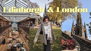 Fall in Edinburgh & London!  Favorite cafes,  bookstores, and spots to visit!