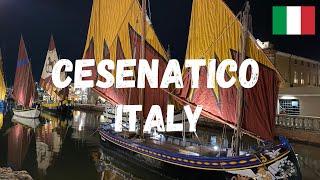 Cesenatico - Italy. Summer escape to Italy . City Walking Tour.