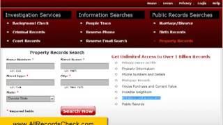 How to do an FREE Property Records Search Online