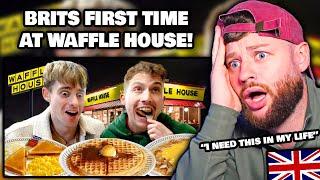 British Guy reacts to "Brits try Waffle House for the first time!"