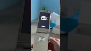 FLIP PHONE Unboxing Samsung Galaxy Folder 2 in 2024