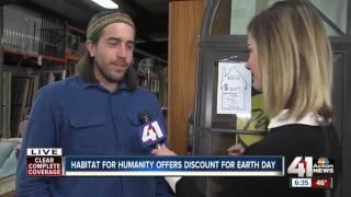 Habitat for Humanity offers discount for Earth Day