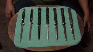 Stiletto's CS Ti-Lite Stilettos & Italian Switchblade Stilettos