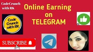 online earning on telegram