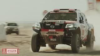 What happens when you stick a VK56 Nismo engine inside a Nissan at Dakar?