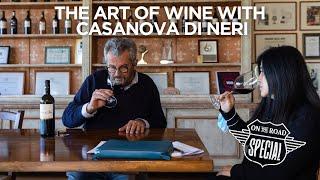 Travel Italy: Secret to creating 100 point wines Pt.1(On the Road w/ Stevie Kim) Casanova di Neri