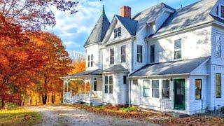 Massachusetts Victorian Homes For Sale | 2.30 acres | Best Fall Foliage In New England | Cottages