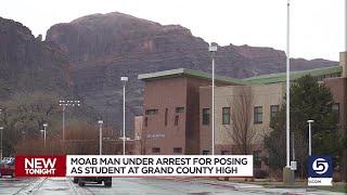 Moab man under arrest for posing as student at Grand County High