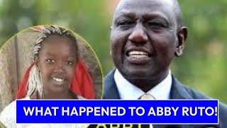 What Happened To Abby Ruto? Shocking Details AboutThe Child President Ruto Sired Out Of Wedlock Leak