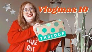 Plus Size ThredUp Winter Haul -- Vlogmas 10 || Cassandra Joy