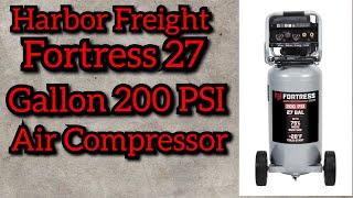 Harbor Freight Fortress 27 Gallon Air Compressor