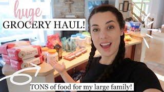 HUGE GROCERY HAUL! Costco Lidl & Meijer (FOOD FOR MY LARGE FAMILY)