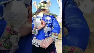 苗家九妹 苗家九妹芦笙舞 九妹九妹漂亮的妹妹 苗家姑娘少数民族服饰 苗族盛装 @贵州苗族女神 苗家九妹现场穿盛装的全部过程