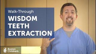 Patient Walk-through of Wisdom Teeth Extraction | Boston Children's Hospital