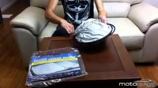 How To Fold The Front Reflex Twist Sunshade | Motoquipe.com.au