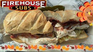 Firehouse Subs: Thanksgiving Turkey Sub Review