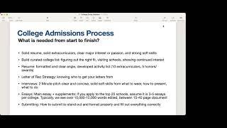 College Shortcuts: College Admissions Essay Webinar - Good Essays, Bad Essays, and Testimonials