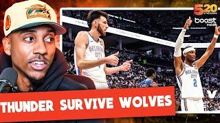 Jeff Teague REACTS to Thunder’s CRUCIAL Game 4 win vs. Wolves, Caitlin Clark injured | Club 520