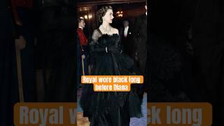 Royals wore black long before Diana #royal #queenelizabeth #diana #princessmargaret #royalfamily