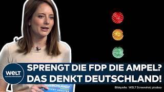 BRANDENBURG: Will the FDP break up the trafic light coalition? That's what Germany thinks