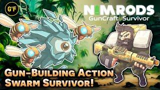 Unique GUN UPGRADES make for a FUN Bullet Heaven! [ NIMRODS: GUNCRAFT SURVIVOR ] Gameplay