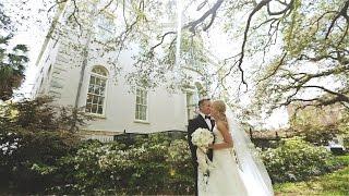 Gorgeous Charleston destination wedding video at William Aiken House