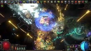 Path Of Exile 3.25 100% Chance to poison chaos BaMa. T17 Curse immune Fortress.