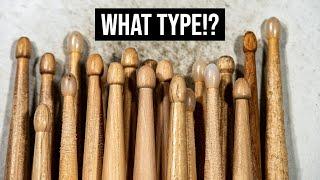 WHAT TYPES OF DRUMSTICKS DO I NEED!? (Complete Beginners)