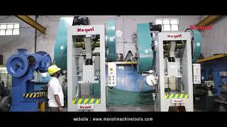 Pneumatic Clutch H Frame Power Press Machine 150 Ton Capacity