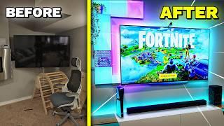 Transforming my Basement into My DREAM Gaming Room…