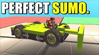 I Built a Perfect SUMO Vehicle and Obliterated my Friends!