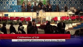 Celebration Of Life for District Missionary Karon Jean Phillips