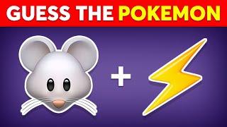 Guess the Pokemon by Emoji  Pokemon Quiz | Monkey Quiz