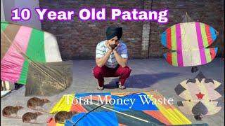 10 Saal Purani Kite Collection|| Kites Attacked By Rats 