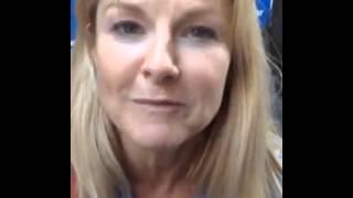 SARAH HADLAND SAYING HI TO ME