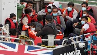 Nearly 1,300 migrants cross from France to the UK in a day