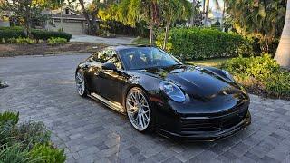 Lowered Porsche 992