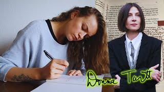 trying Donna Tartt's writing routine | trying famous writing routines