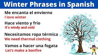 30 Essential Winter Phrases in Spanish You Need to Know!