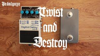 Twist and Destroy:  Using the Boss DD-8 with an external footswitch