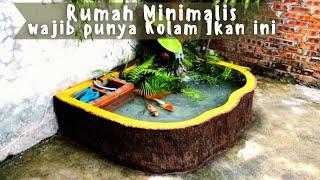 Kolam Ikan Minimalis Untuk Rumah Subsidi