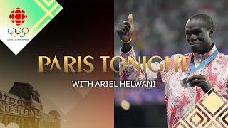 Marco Arop speaks about earning silver medal in men’s 800m final | Paris Tonight