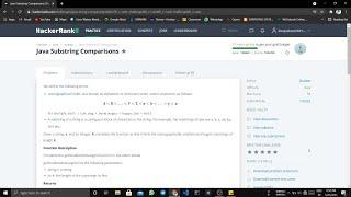 Java Substring Comparisons | HackerRank Solution