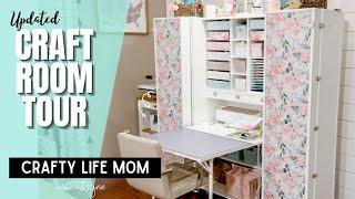 CRAFT ROOM TOUR - 2023 Update to my Crafty Life Mom room