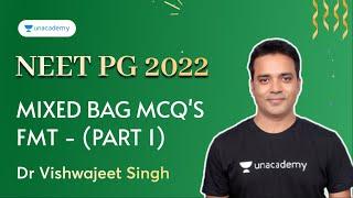 Mixed Bag MCQ's - Part 1 | Forensic Medicine | NEET PG 2022 | Dr Vishwajeet Singh