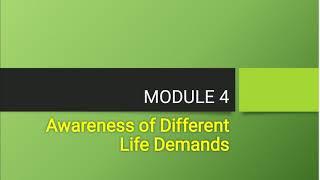 PERSONAL DEVELOPMENT Module 4